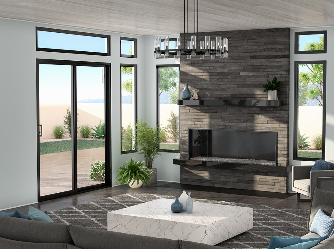 Milgard Trinsic Series V300 vinyl windows and patio doors-min