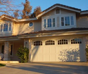 big house with garage