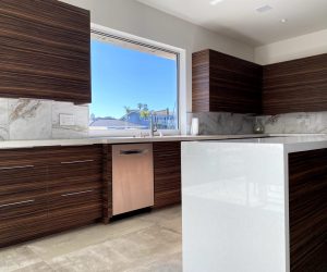 cabinets and windows