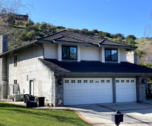 big house with garage