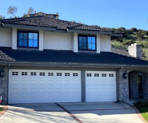 big house with garage