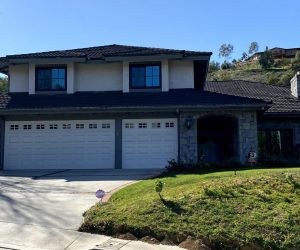 big house with garage